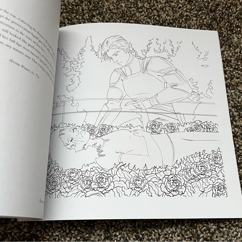 The Lunar Chronicles Coloring Book - Picture 5 of 12